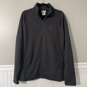 Disney Parks Pullover Fleece 1/4 Zip Pockets Walt Disney World 1971 Men’s Medium